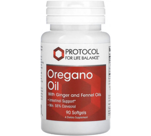 Олія орегана Protocol for Life Balance Oregano Oil 90 гел капс