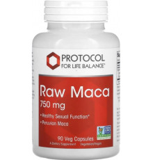 Мака перуанська Protocol for Life Balance Raw Maca 750 мг 90 вег капс