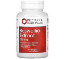 Босвеллія Protocol for Life Balance Boswellia Extract 500 мг 90 гел капс