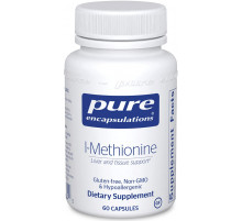 L-метионин поддержка суставов и печени Pure Encapsulations l-Methionine 60 кап