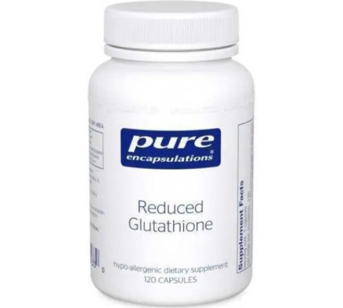 Глутатіон Pure Encapsulations  Reduced Glutathione 120 капс