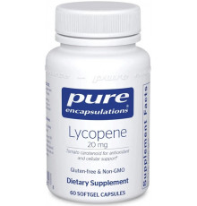 Лікопін Pure Encapsulations Lycopene 20 мг 60 капс