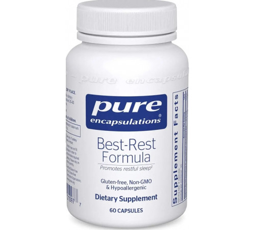 Вітаміни для спокійного сну, Best-Rest Formula, Pure Encapsulations, 60 капсул Bio