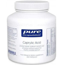 Каприлова кислота Pure Encapsulations Caprylic Acid 120 капс