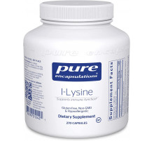 L-лизин поддержка иммунитета Pure Encapsulations l-Lysine 270 капс