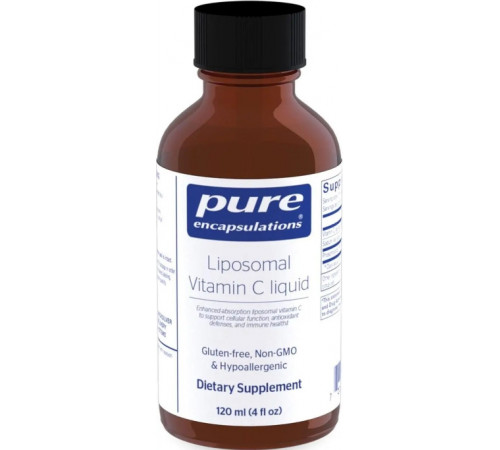 Вітамін С ліпосомальний Pure Encapsulations Liposomal Vitamin C 120 мл