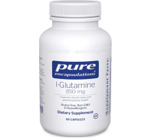 Амінокислота L-глутамін  Pure Encapsulations L-Glutamine 850 мг 90 капс
