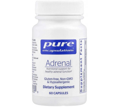 Підтримка здорової функції надниркових залоз Pure Encapsulations Adrenal 60 капс