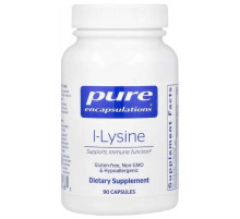 L-лізин Pure Encapsulations l-Lysine 90 капс
