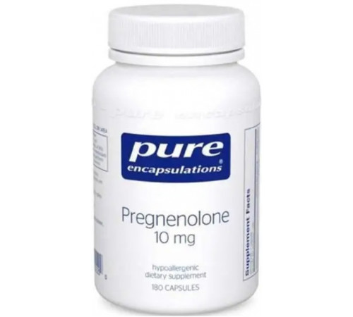Прегненолон Pure Encapsulations Pregnenolone 10мг 180 капс