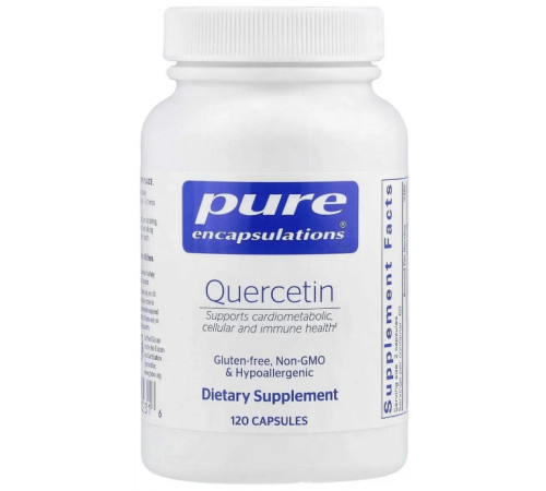Кверцетин Pure Encapsulations Quercetin 500 мг 120 капс