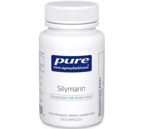 Силимарин Pure Encapsulations Silymarin 120 капс
