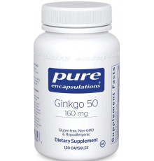 Гінкго Білоба Pure Encapsulations Ginkgo Biloba 160 мг 120 капс