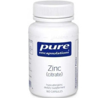 Цинк цитрат Pure Encapsulations Zinc (citrate) 180 капс