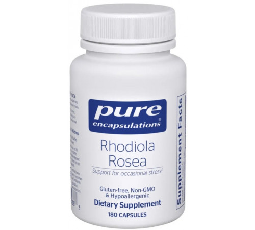 Родіола рожева  Pure Encapsulations Rhodiola Rosea 180 капс