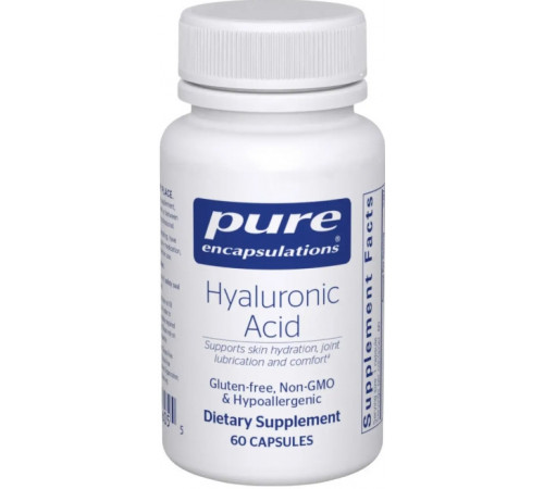 Гіалуронова кислота Pure Encapsulations Hyaluronic Acid 60 капс