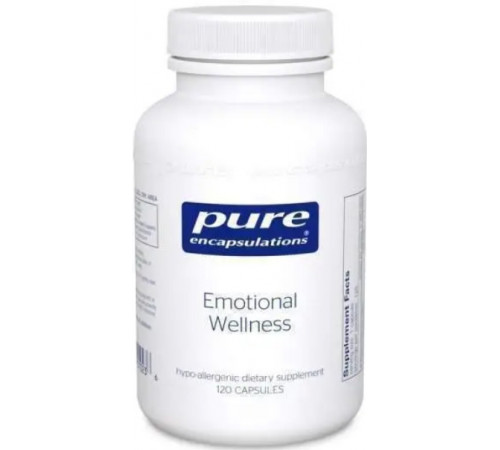 Для нервової системи (від стресу) Pure Encapsulations Emotional Wellness 120 капс