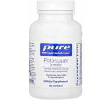Калий цитрат Pure Encapsulations Potassium (citrate) 180 капс