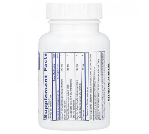 Кортизол Pure Encapsulations Cortisol Calm 60 капс