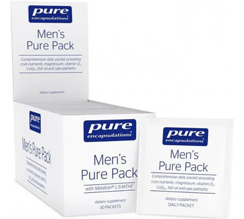 Мультивітаміни для чоловіків Men's Pure Pack Pure Encapsulations30 пакетов