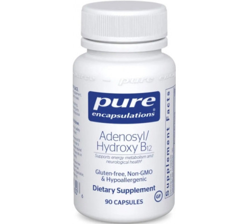 Вітамін B12 Pure Encapsulations Adenosyl/Hydroxy B12 2000 мкг 90 капс