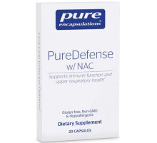 Підтримка імунітету та здоров'я дихальних шляхів Pure Encapsulations PureDefense with NAC 20 капс