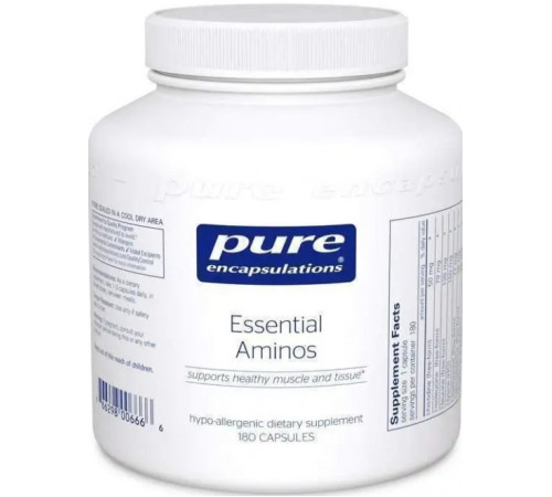 Комплекс амінокислот Pure Encapsulations Essential Aminos 180 капс