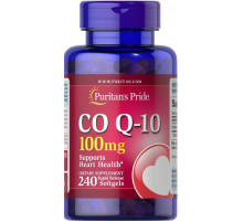 Кофермент коензим Q10 Puritan's Pride CO Q-10 100 мг 240 гел капс