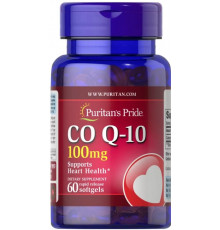 Коензим Q-10 для сердця Puritan's Pride Co Q-10 100 мг 60 гел капс
