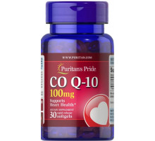 Коэнзим Q-10 для сердца Puritan's Pride Co Q-10 100 мг 30 капс
