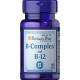 Витамины группы В Puritan's Pride Vitamin B-Complex and Vitamin B-12 90 таб