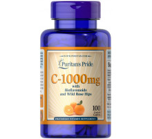 Витамин С с биофлавоноидами Puritan's Pride Vitamin C 1000 мг 100 таб