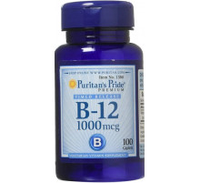 Витамин В-12 (цианокобаламин)Puritan's Pride Vitamin B-12 1000 мкг 100 таб