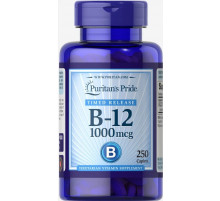 Витамин В-12 цианокобаламин Puritan's Pride Vitamin B-12 1000 мкг 250 капс