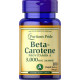 Бета каротин (витамин А) Puritan's Pride Beta-Carotene 10,000 МЕ 100 гел капс