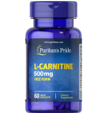 Л-карнітин Puritan's Pride L-Carnitine 500 мг 60 таб