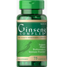 Корінь женьшеню Puritan's Pride Ginseng Complex 75 капс