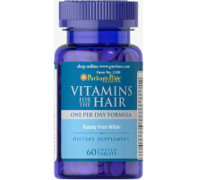 Витамины для волос Puritan's Pride  Vitamins for the Hair 60 таб