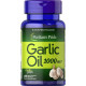 Екстракт часнику без запаху Puritan's Pride Garlic Oil 1000 мг 100 гел капс