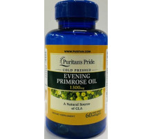 Олія вечірньої примули з ГЛК Puritan's Pride Evening Primrose Oil 1300 мг 60 капс