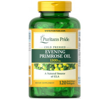 Олія вечірньої примули Puritan's Pride  Evening Primrose Oil 1300 мг 120 гел капс