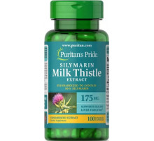 Розторопша Puritan's Pride Milk Thistle (Silymarin) 175 мг 100 капс