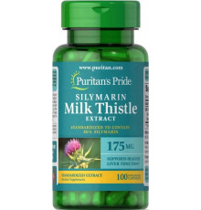 Розторопша Puritan's Pride Milk Thistle (Silymarin) 175 мг 100 капс