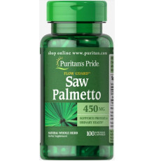 Со пальметто Puritan's Pride  Saw Palmetto 450 мг 100 капс