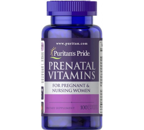 Вітаміни для вагітних Puritan's Pride Prenatal Vitamins 100 таб