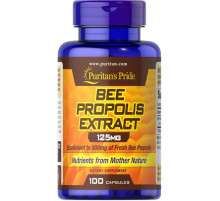 Прополіс Puritan's Pride Bee Propolis 125 мг 100 капс