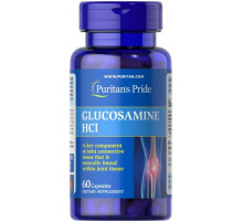 Глюкозамин для суставов Puritan's Pride Glucosamine HCl 60 капс
