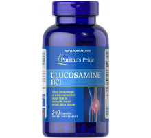 Глюкозамін Glucosamine Puritan's Pride HCl 240 капс