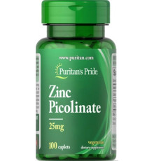 Цинк пиколинат Puritan's Pride Zinc Picolinate 25 мг 100 капс