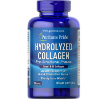 Колаген для суглобів Puritan's PrideHydrolyzed Collagen 1000 мг 180 таб
